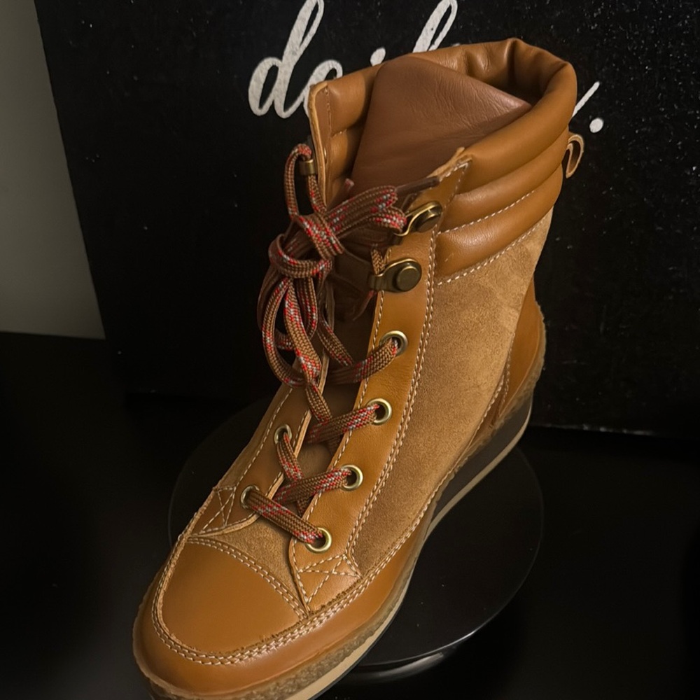 Chloe (See By Chloe) Tan Leather Boots